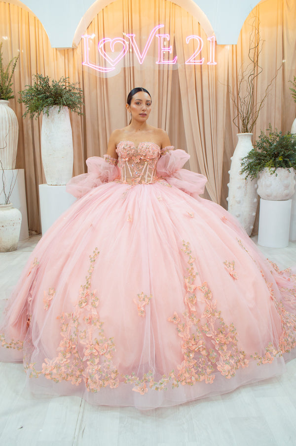 Lovely15 LV532 — Quinceañera dress Sacramento — Boutique Moroleon