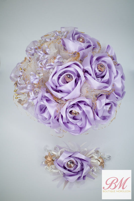 Quinceañera Ramo Lilac