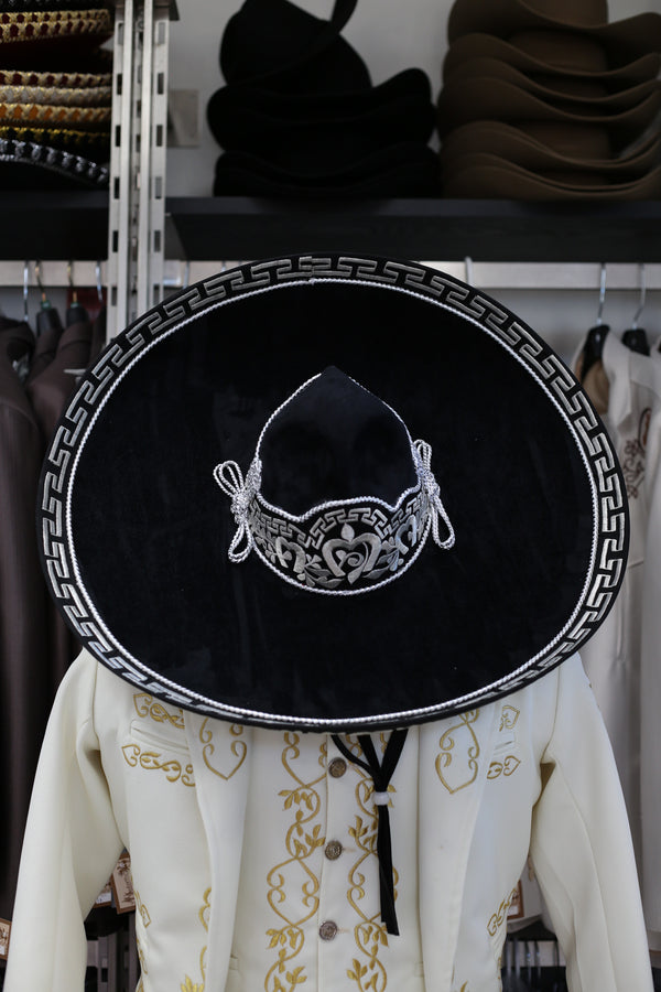 Deluxe Sombrero Charro — alternate view — Boutique Moroleon Sacramento
