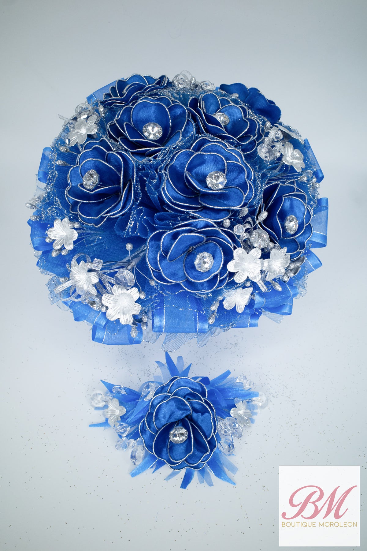 Quinceañera Ramo Royal Blue