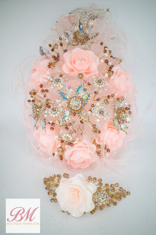 Economic Quinceañera Ramo Pink