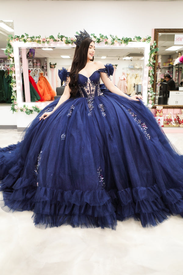 Perfect Dress AG377 — TikTok viral quinceañera dress — Boutique Moroleón Sacramento CA